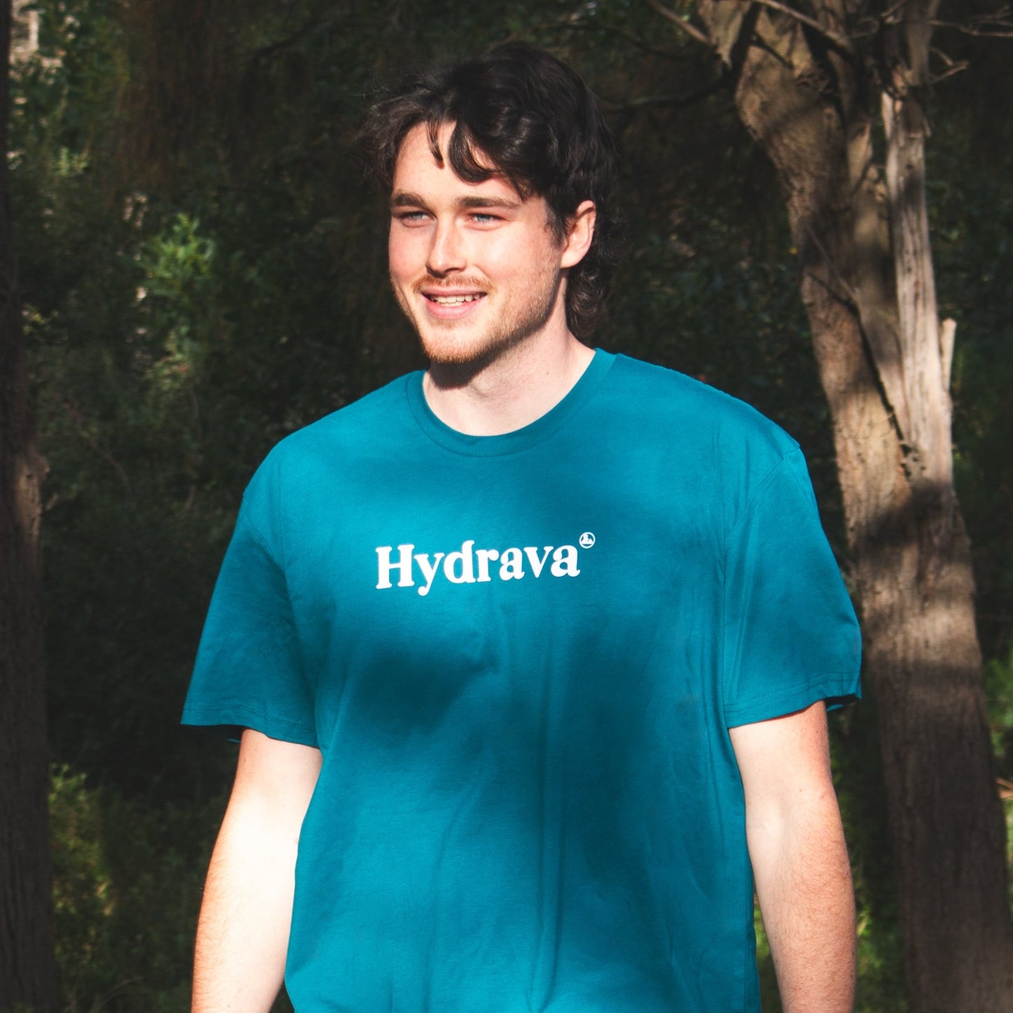 Outdoor Spellout Tee (Atlantic Green)