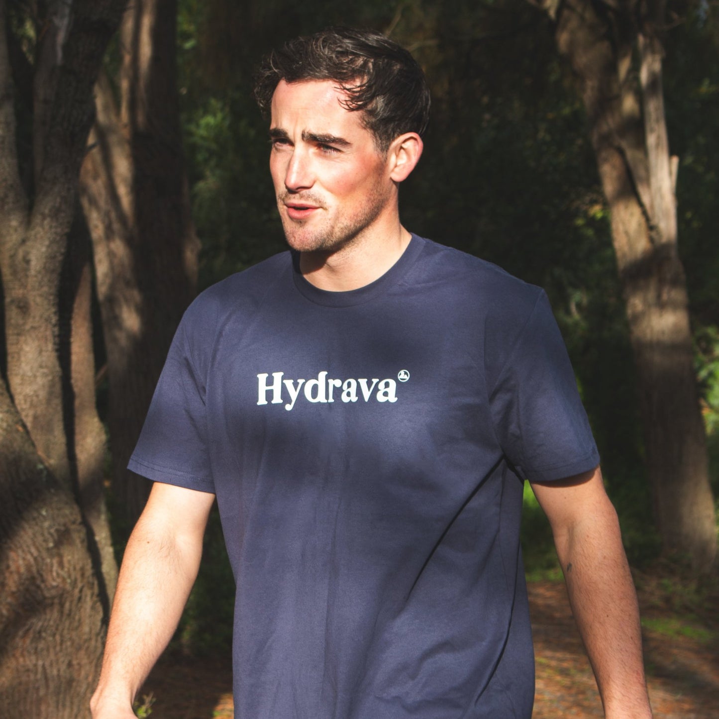 Outdoor Spellout Tee (Navy Blue)