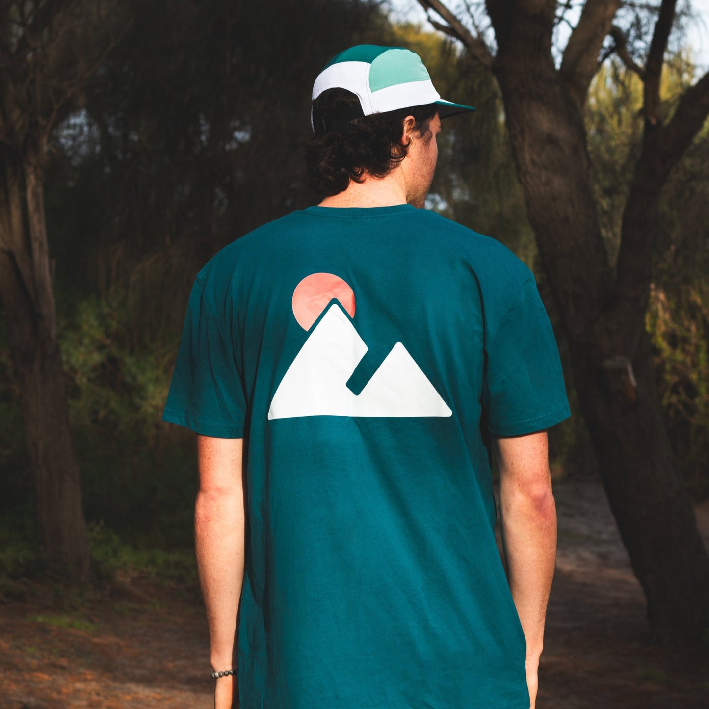 Outdoor Spellout Tee (Atlantic Green)