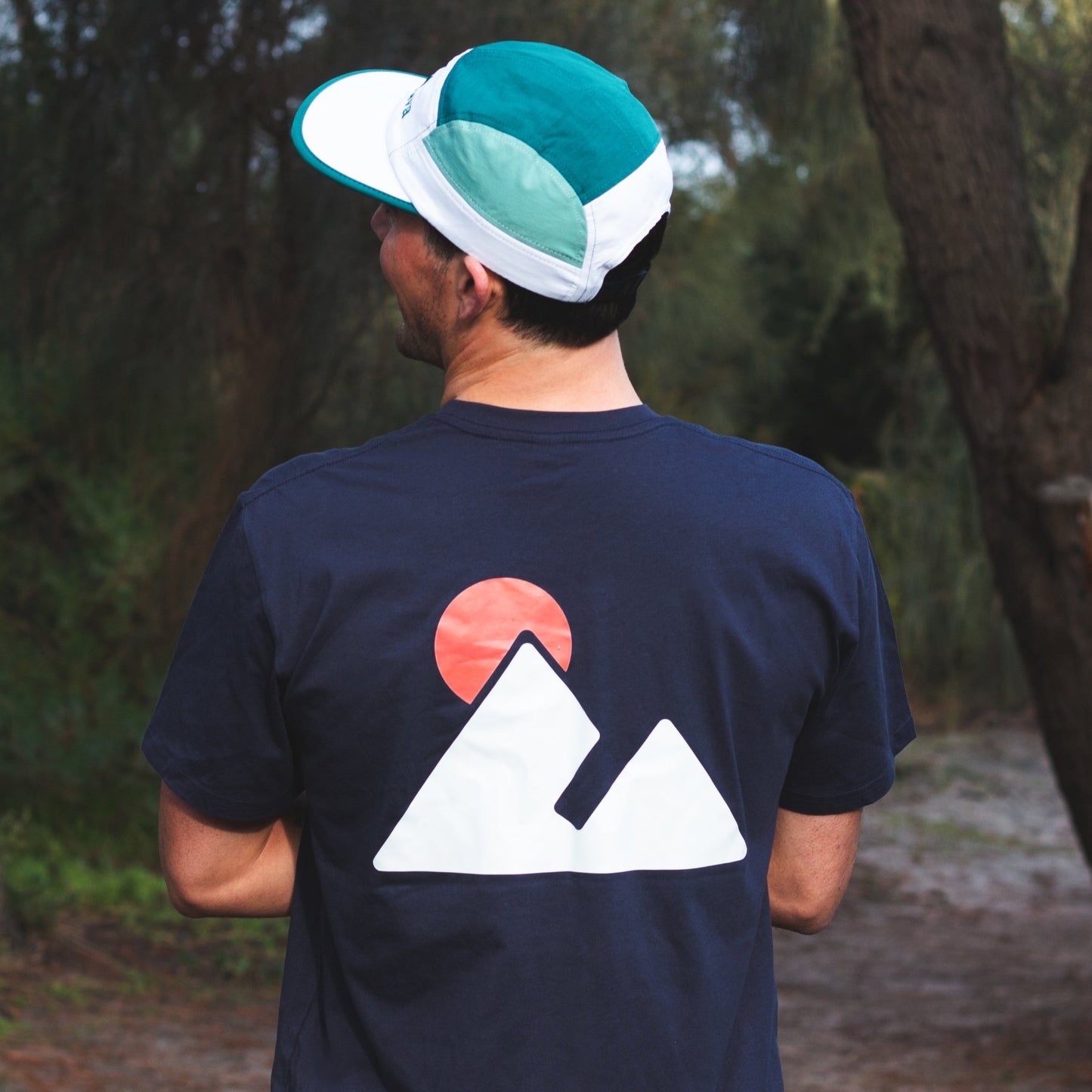 Outdoor Spellout Tee (Navy Blue)