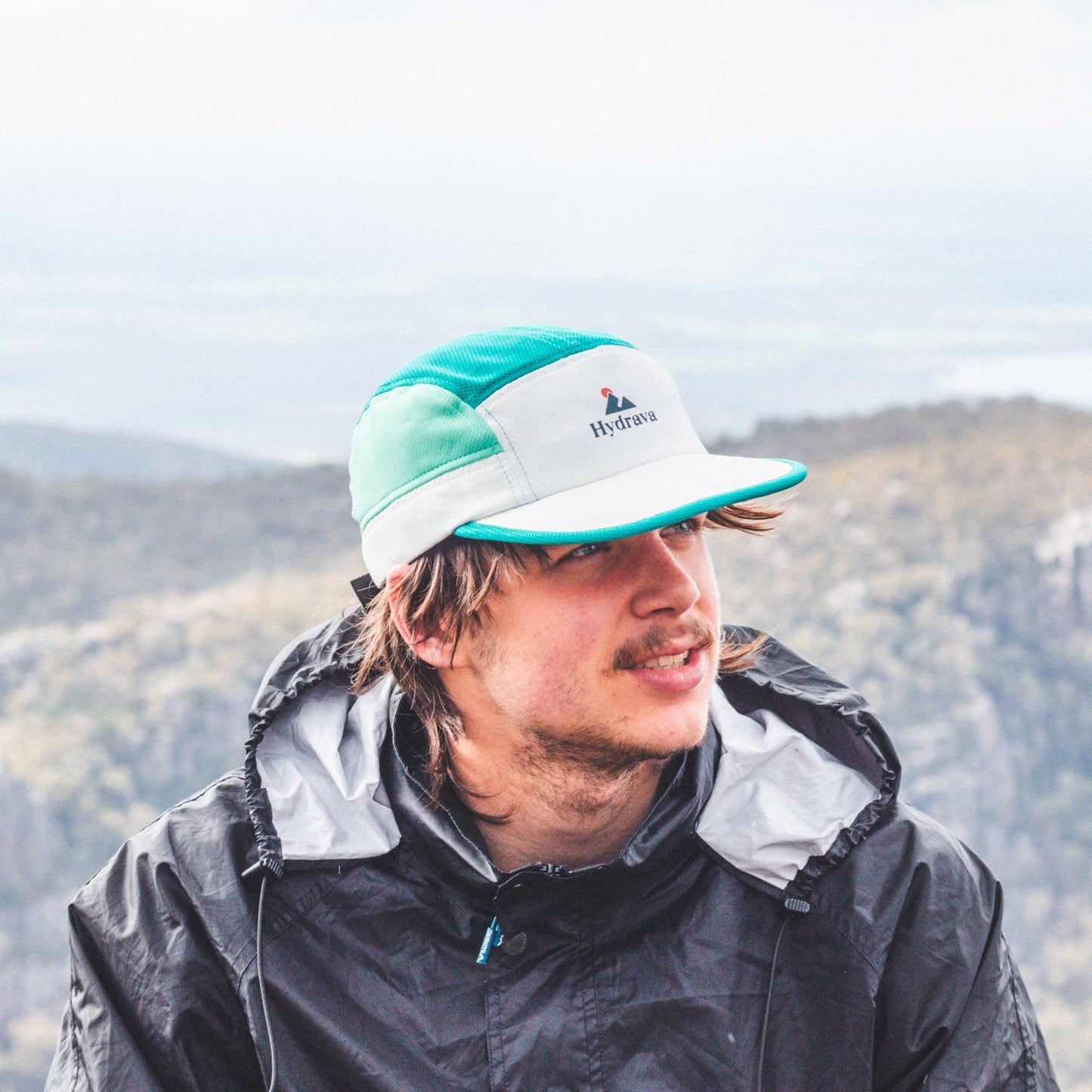 Camper Hat (Green/White)