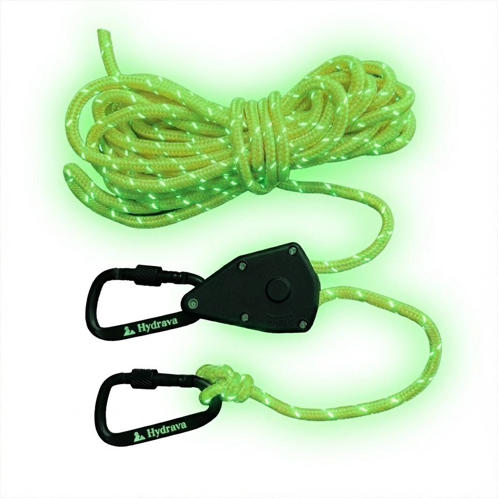 Glow Line Glow in the dark Hydrava Camping Tensioner